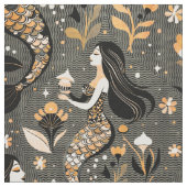 Golden Mermaids Stoff (Nahaufnahme)