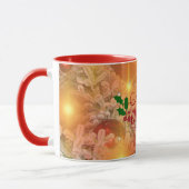 Golden Merry Christmas Tasse (Links)