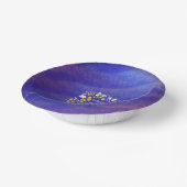 GOLDEN MERRY UND BRIGHT personalisiert Pappteller (Gewinkelt)