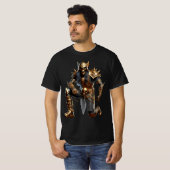Golden Metal Sting Man T-Shirt (Vorne ganz)