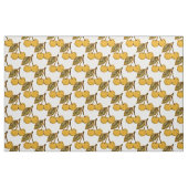 Golden Metallic Cherries Pattern Stoff (Fat Quarter (45,7 x 55,9 cm))