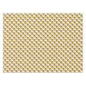 Golden Metallic Cherries Pattern Tischdecke (Vorderseite (Horizontal))