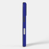 Golden Metallic Outline of a Longboat Phone Cover (Rückseite / Rechts)