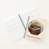 "Golden Mist Harmony" Notizblock (Innenseite)
