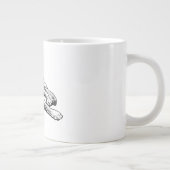 Golden mit Cosy Comic Gran Jumbo-Tasse (Rechts)