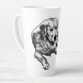 Golden mit Cosy Comic Gran Milchtasse (Linke Ecke)