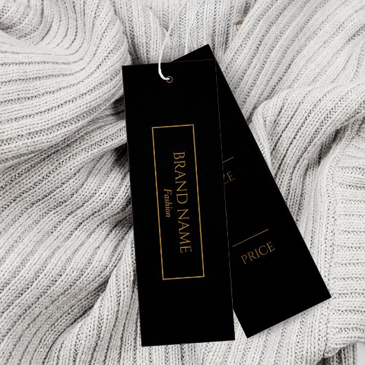 Golden Modern Hang Tags