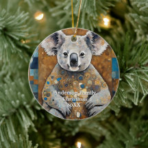 Golden Modern Koala Bear