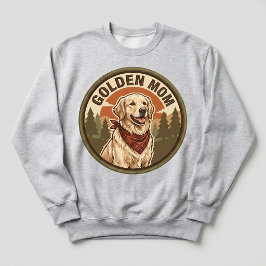 Golden Mom Crewneck Golden Retriever Hundemutter G Sweatshirt