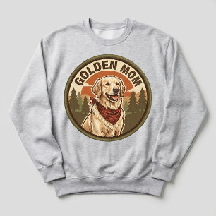 Golden Mom Crewneck Golden Retriever Hundemutter G Sweatshirt