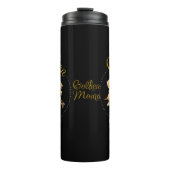 "Golden Moma: Feiern Sie die Liebe von Retrievers" Thermosbecher (Vorderseite)