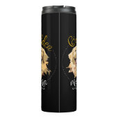 "Golden Moma: Feiern Sie die Liebe von Retrievers" Thermosbecher (Rückseite)