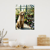 Golden Moment Garden Delight Poster (Küche)