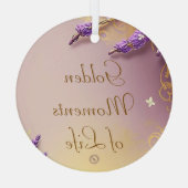 Golden Moments Ornament Schmidt Stationery (Rückseite)