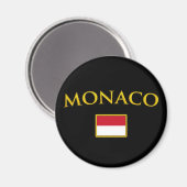 Golden Monaco Magnet (Vorderseite/Rückseite)