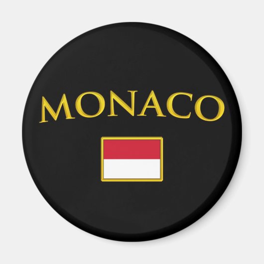 Golden Monaco Magnet (Vorne)
