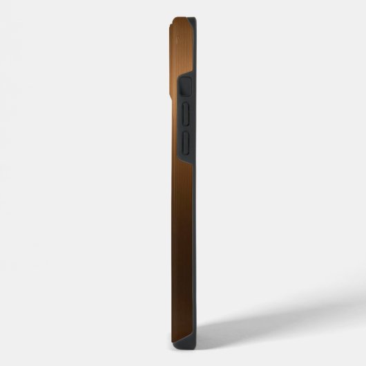 Golden Monogram Emblem A iPhone Hülle (Linke Seite)