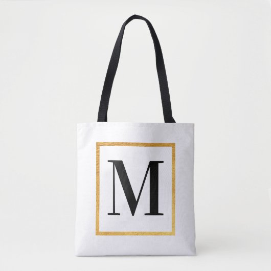 Golden Monogram Tasche (Vorderseite)
