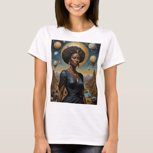 Golden Moon Crosmic Queen Shirt (Vorderseite)