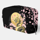 Golden Moon Sakura Dragon Drucktasche Nähen Tasche (Rechte Ecke)
