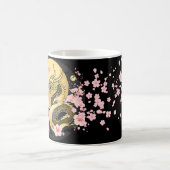 Golden Moon Sakura Dragon Kaffeetasse (Mittel)