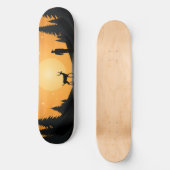 Golden Moonlight Serenity Skateboard (Vorderseite)