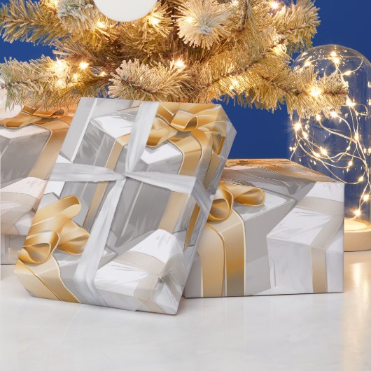 Golden Morning Gifts Wrapping Paper Geschenkpapier (Feiertage)