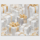 Golden Morning Gifts Wrapping Paper Geschenkpapier (Flach)