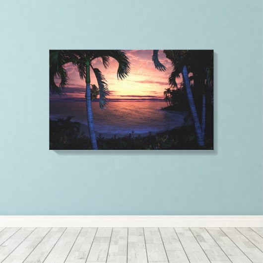 Golden Morning Leinwanddruck (Insitu (Holzboden))