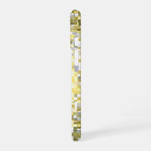 Golden Mosaic Glow iPhone 16 Hülle (Linke Seite)