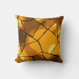 Golden Mosaik Glaskunst Kissen