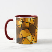 Golden Mosaik Glaskunst Tasse (Links)