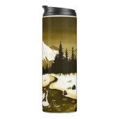 ☕ Golden Mountain Landschaft Tasse (Nach rechts gedreht)