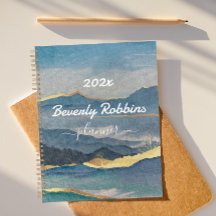 Golden Mountain Personalisiert Planner