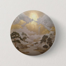 Golden Mountains und Legende Tempel Japanische Kun Button