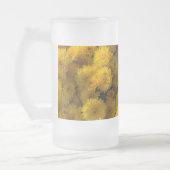 Golden Mums Mattiert Glass Beer Tasse (Links)