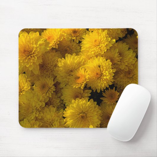Golden Mums Mousepad (Mit Mouse)