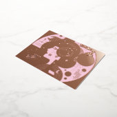 Golden Muse Fossil Postkarte (Gedreht)