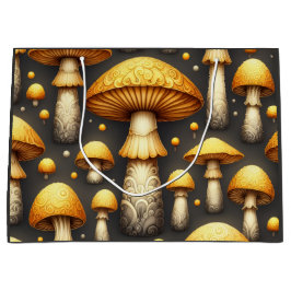 Golden Mushrooms Große Geschenktüte