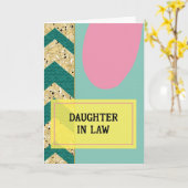 Golden Muttertag Design Karte (Gelbe Blume)
