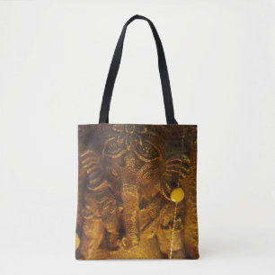 Golden Mythical Ganesha Tasche