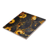 Golden Nautilus Fliese (Seite)