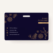 Golden Navy Ausweis (Rückseite)