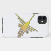 Golden Nazca Lines Hummingbird Case-Mate iPhone Hülle (Rückseite (Horizontal))