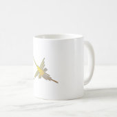 Golden Nazca Lines Hummingbird Kaffeetasse (VorderseiteRechts)