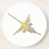 Golden Nazca Lines Hummingbird Untersetzer (Vorne)