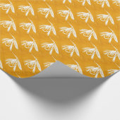 "Golden Net Fly": Foreut Fly Wrapping Paper Geschenkpapier (Ecke)