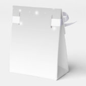 Golden New Year 2026 with Snowflake and Santa Hat Geschenkschachtel (Rückseite)