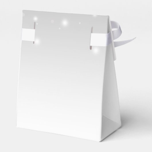 Golden New Year 2026 with Snowflake and Santa Hat Geschenkschachtel (Rückseite)