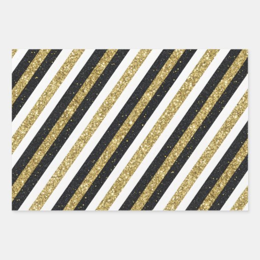 Golden New Year Geschenkpapier Set (Vorderseite 2)